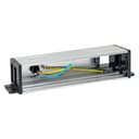 Встраиваемый настольный розеточный блок для крепления под столом, 8 модулей, C-Line EKF