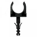 Крепеж-клипса с дюбелем черная д32 в малой упаковке (10шт/450шт уп/кор)