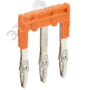 Перемычка гребенчатая для колодки клеммной CP 4мм2 3PIN IEK