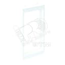 Connect Адаптер на 2 розетки K11-.. K45 45х45мм CIMA-модуль 52x108 мм SC графит Simon