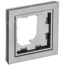 BRITE Рамка 1 пост IP44 РУ-1-БрС-44 сталь IEK