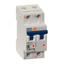 Выключатель автоматический двухполюсный 50А C 10кА DC OptiDin BM63-2C50-DC-УХЛ3-РЕГ