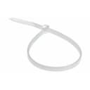 Хомут-стяжка нейлоновый, широкий 8х200 мм белый (100шт/уп) REXANT 07-0202