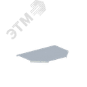 Крышка лотка монтажного углового тройникового горизонтального ЛРТГ.200.10.453.1.2
