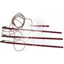 Заз.для ВЛ до 10кВ ЗПЛ-10-3 13.4м 25кв.мм 3штанги ZAP136-25 Электро Трейд