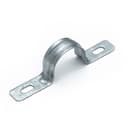 Скоба металлическая двухлапковая усиленная противопожарная СМДУ d21-22 мм (100шт/800шт уп/кор) Промрукав