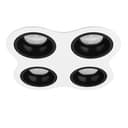 Комплект из светильников и рамки DOMINO Domino Lightstar D64607070707