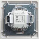 Выключатель 1-кл. СП Glossa 10А IP20 (сх. 1) 10AX в сборе перламутр. SE GSL000612