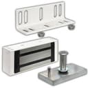 Замок М1-400(белый) электромагнитный, усилие отрыва - 400 кг