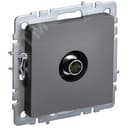 BRITE Розетка TV оконечная РТВ11-0-БрС сталь