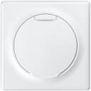 Розетка 1-м СП Florence 16А IP20 с заземл. с крышкой винтов. клеммы механизм бел. (1E10501300) OneKeyElectro 2172768