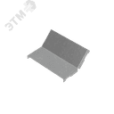 Крышка внутр. верт. угла 45 гр. 150 мм ПЛЮС INOX304