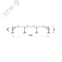 Опорная конструкция для установки оборудования TECHNORAPTOR FOOT 3000х3000