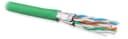 Кабель витая пара Hyperline UFTP4-C6A-S23-IN-LSZH-GN-500 (500 м)