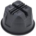 Держатель проводника круглого 8мм для плоской     кровли пластик с бетоном IEK