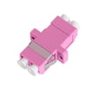 Адаптер NIKOMAX волоконно-оптический, соединительный, OM4, LC/UPC-LC/UPC, уп. 2шт. NIKOMAX (NMF-OA2M4-FN-LCU-LCU-MG-2)