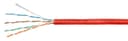 Кабель витая пара LAN U/UTP 4x2x24AWG кат.5е LSZH (100 м) красный Cabeus (UTP-4P-Cat.5e-SOLID-LSZH-RD-100)