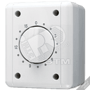 Выключатель для накладного монтажа с часовым механизмом JUNG