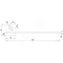 Проводник заземляющий d6 мм, L=550 мм