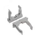 Крепеж-клипса для трубы 40 мм, серая (30 шт./уп.), 28-0140-2 REXANT