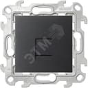 Розетка RJ45 кат 5e UTP, графит