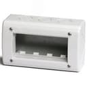 VIVA Коробка модульная настенная IP40 4 модуля для электроустановочных изделий 54740 DKC