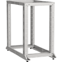 ITK LINEA F Стойка 2-рамная 33U 600х600-1000мм серая (LF35-33U61-2GM)