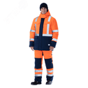 Костюм сигнальный утепленный Альянс с пк цв. фл.оранж.-син., р. 120-124/170-176