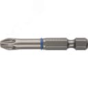 Биты "ЭКСПЕРТ" торсионные кованые, обточенные, хромомолибденовая сталь, тип хвостовика E 1/4", PZ3, 50мм, 2шт