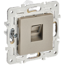 SKANDY Розетка компьютерная RJ45 кат.5E SK-K01Sh шампань IEK