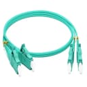 Патч-корд волоконно-оптический (шнур) Hyperline FC-D2-503-LC/PR-LC/PR-H-20M-LSZH-AQ