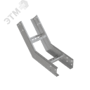 Угол лестничный вертикальный внутренний 45 гр. 100х300х1,2 мм HD N