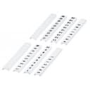 МАРКИРОВОЧ ЛЕНТА, ГИБК, 5ММ, 10 ЗНАКОВ 1 НА 10, НАПЕЧ ГОРИЗ