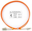 Шнур оптический duplex, LC-LC, 62,5/125 mm, 1м, LSZH Cabeus FOP-62-LC-LC-1m