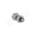 Комплект для KSF80: болт M10x30 и гайка M10RS KSF HDG Meka