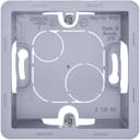 Коробка накладного монтажа 1 пост INSPIRIA алюминий