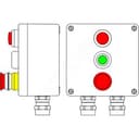 Взрывозащищенный пост управления из алюминия CPE-A-17 -(2xP1B(11) -1xP3E(11)) - 2x6018AASBKGM2SB(C)1Ex d e IIC T6 Gb / Ex tb IIIC T80°C Db IP66 DKC
