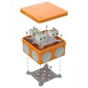 Коробка огнестойкая для о/п двухкомпонентная 60-0300-FR10.0-6 Е15-Е120 100х100х50 60-0300-FR10.0-6 Промрукав