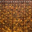 Гирлянда ДОЖДЬ занавес NeonNight 2х3м прозрачный ПВХ 760 LED ЗОЛОТО постоянное свечение 235158