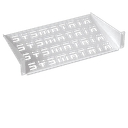 Полка 19" консольная перфорированная 1U глубина 300 мм, цвет серый (RAL 7035) SYSMATRIX SH 3003.700 