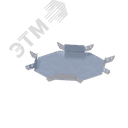 Ответвитель крестообразный  300х150 s=2 мм