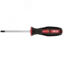 Отвертка "Универсал", CrV сталь, прорезиненная ручка, Профи 6х100 мм РZ2