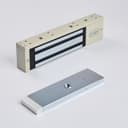 Электромагнитный замок (сила удержания 350 кг), с двумя встроенными датчиками, цвет серый RAL7032 (галечный серый) RL-EM350-LSG R-Lock