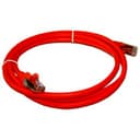 Патч-корд RJ45 - RJ45, 4 пары, FTP, категория 5е, 10 м, красный, LSZH LANMASTER LAN-PC45/S5E-10-RD