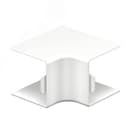 Крышка внутреннего угла кабельного канала WDK 40x40 мм (ПВХ, белый)