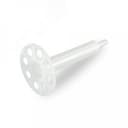 Тарельчатый дюбель гриб с гвоздем для ПМ IN90 белый (50 шт/уп)