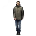 Куртка Корсар утепл. (хаки-черн.) р.112-116/170-176