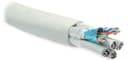 Кабель витая пара, экранированная Hyperline FUTP24W-C5-S24-IN-LSZH-GY Серый