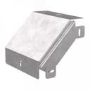 Угол вертикальный внешний 90 градусов с крышкой Стандарт 200х50 PR16.0548 Промрукав