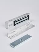 Электромагнитный замок (сила удержания 280кг), в комплекте с уголком, цвет серебристый сатинированный алюминий RAL 7047 RL-EML280-L0S R-Lock